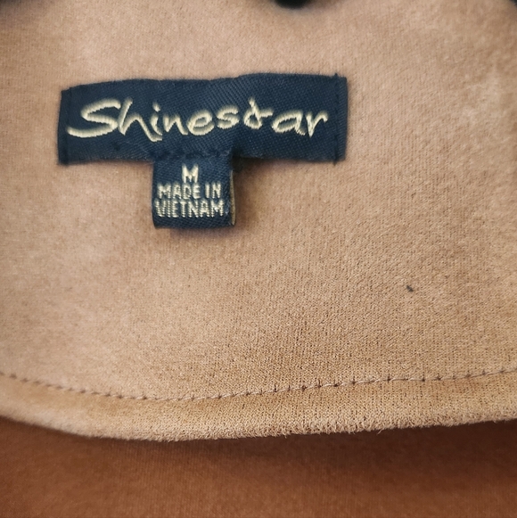 Shinestar Brown Suede Leather Jacket - Picture 4 of 4